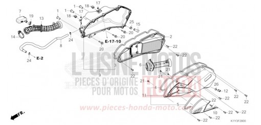 AIR CLEANER WW125AP de 2023